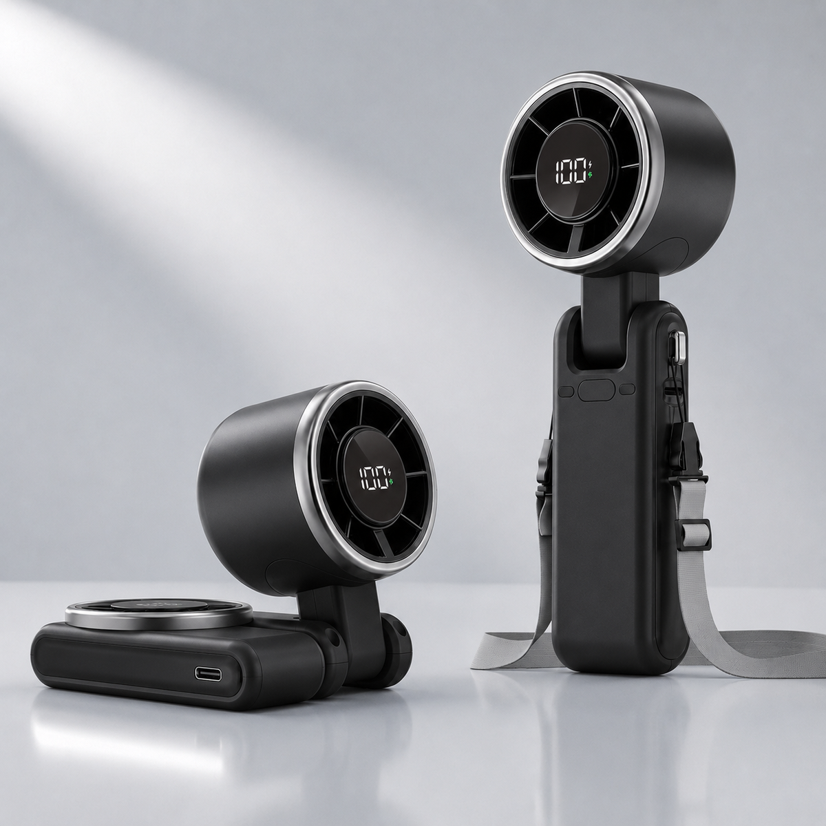 Handheld Portable AC Fan