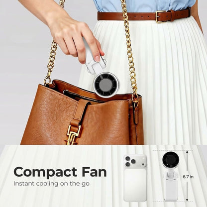 Portable Handheld AC Fan.