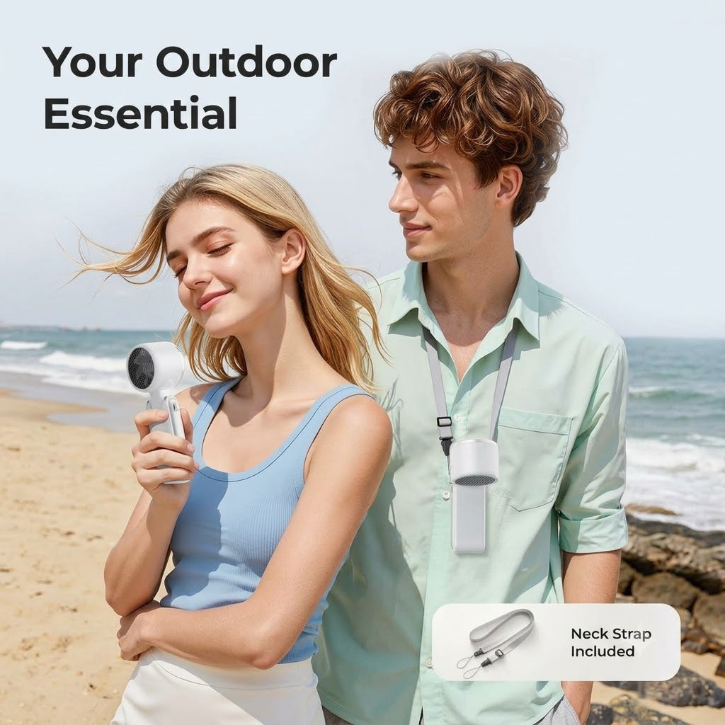 Portable Handheld AC Fan