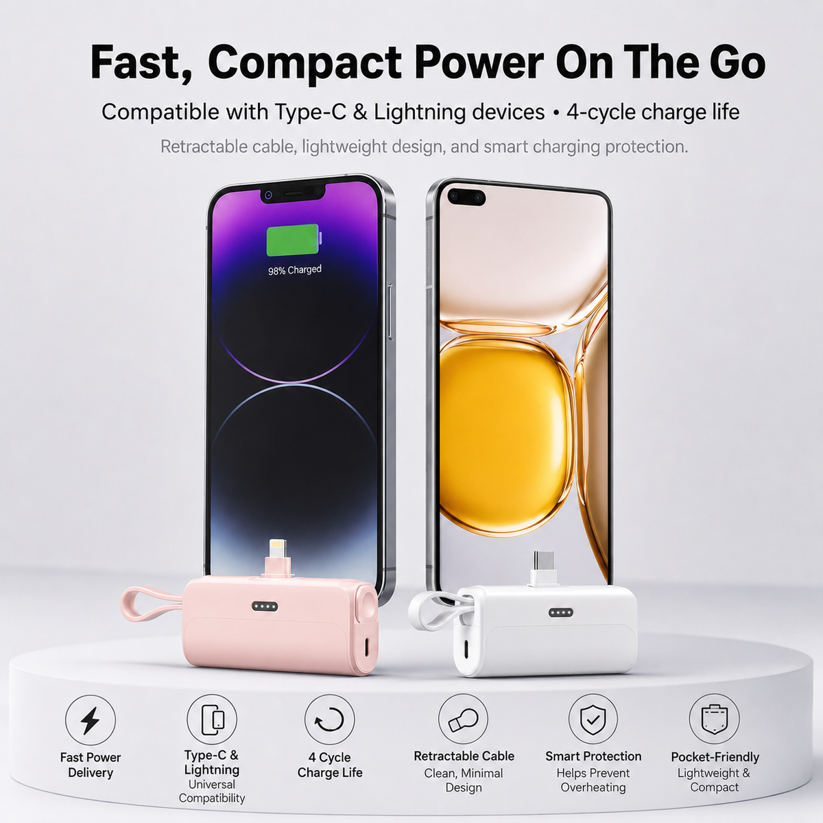 Mini Capsule Power Bank VIP