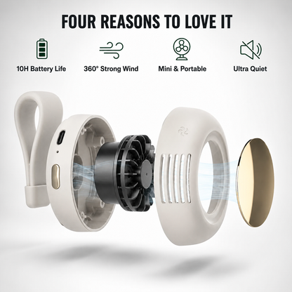 Portable Clip-On AC Fan