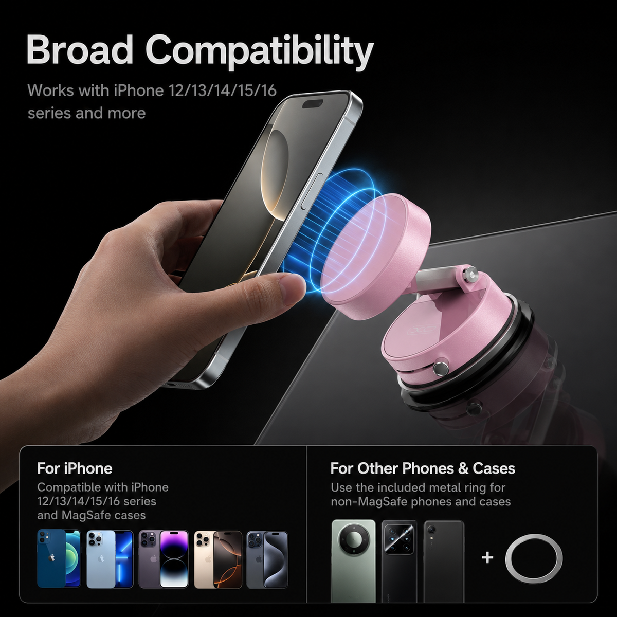 Magnetic Suction Phone Mount VIP