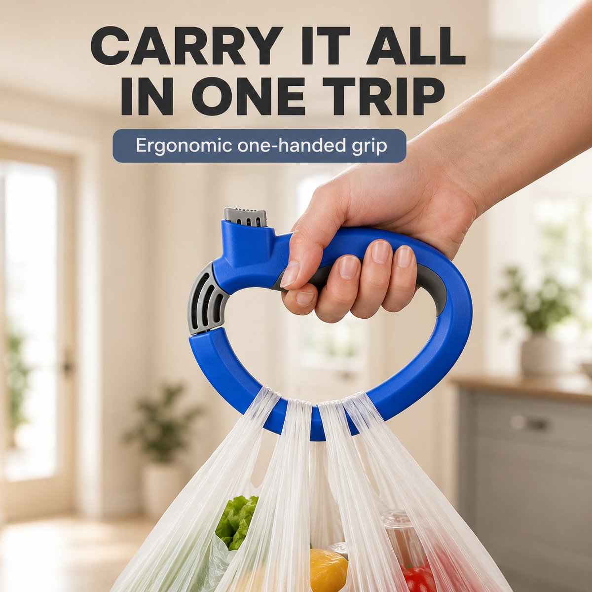 Grocery Bag Carrier Holder VIP