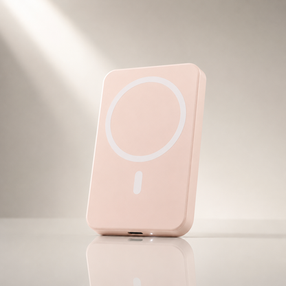 Magnetic Wireless Power Bank.