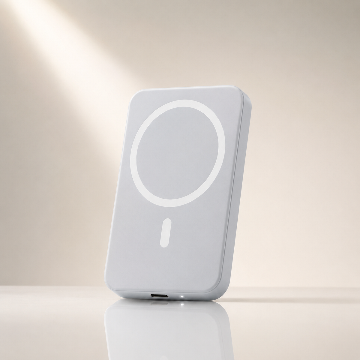 Magnetic Wireless Power Bank.