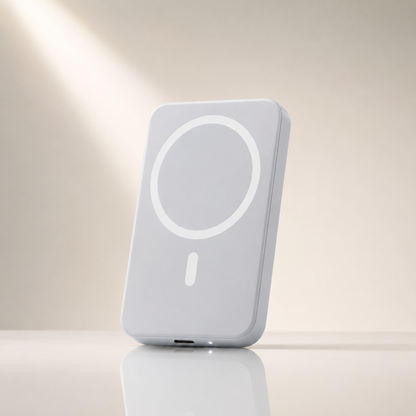 Magnetic Wireless Power Bank.