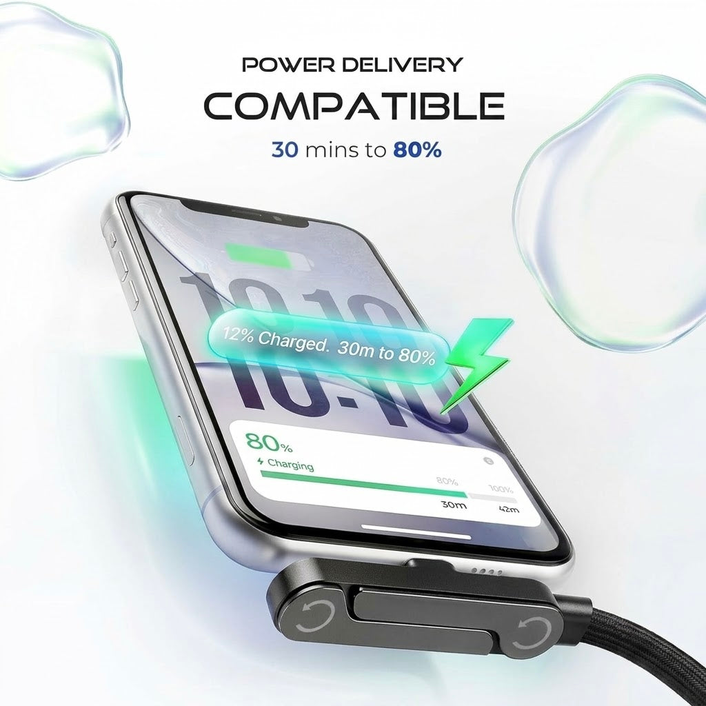 Invisible Stand Type-C Charger Cable VIP