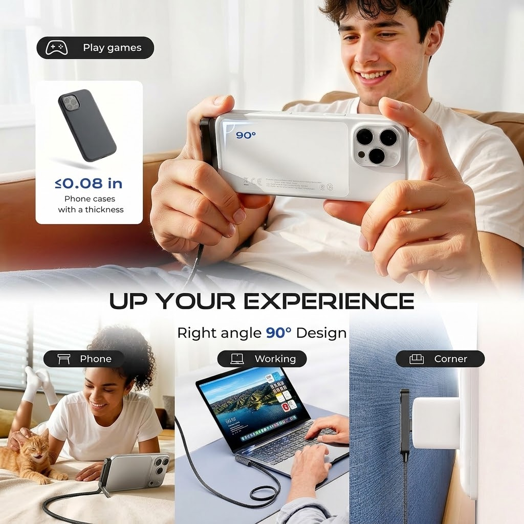 Invisible Stand Type-C Charger Cable VIP