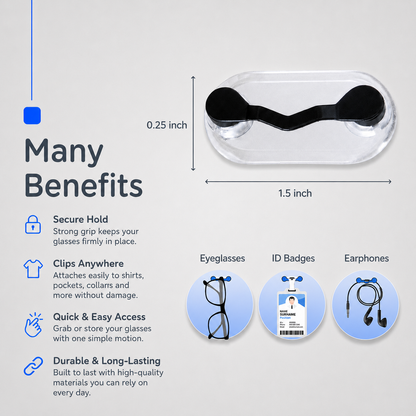 Magnetic Glasses Holder
